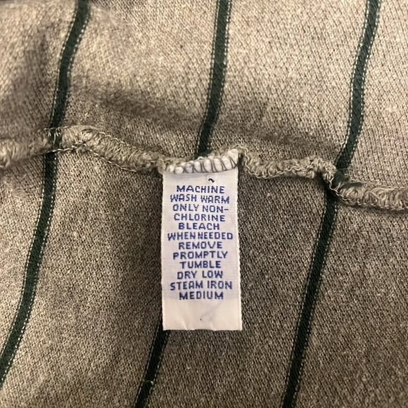 Polo Ralph Lauren Blue Label Men's Cotton Blue And Grey Striped Shirt, Sz. L. - Picture 7 of 7